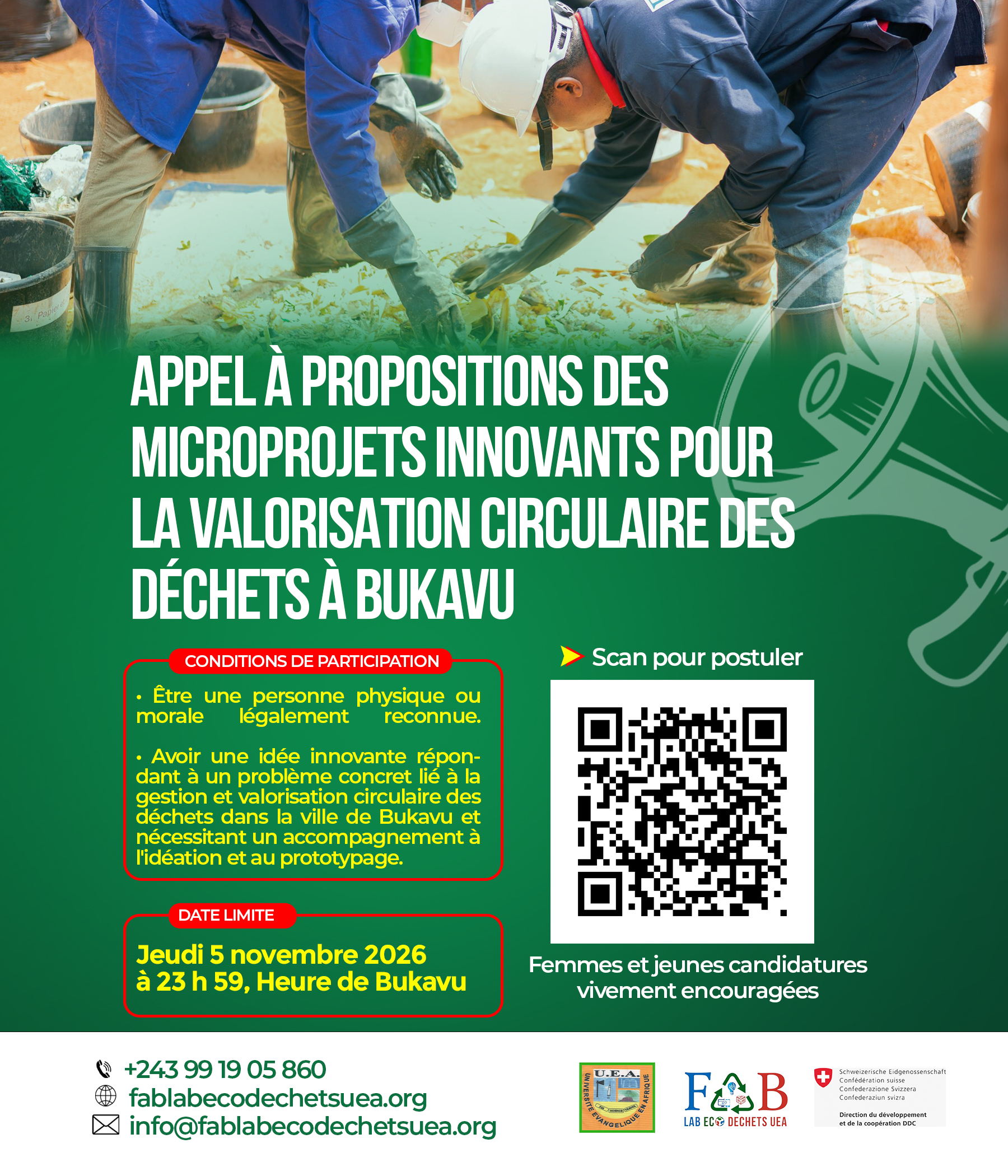 Appel à projet – lot 1 – Porteurs d'idées innovantes (PII)